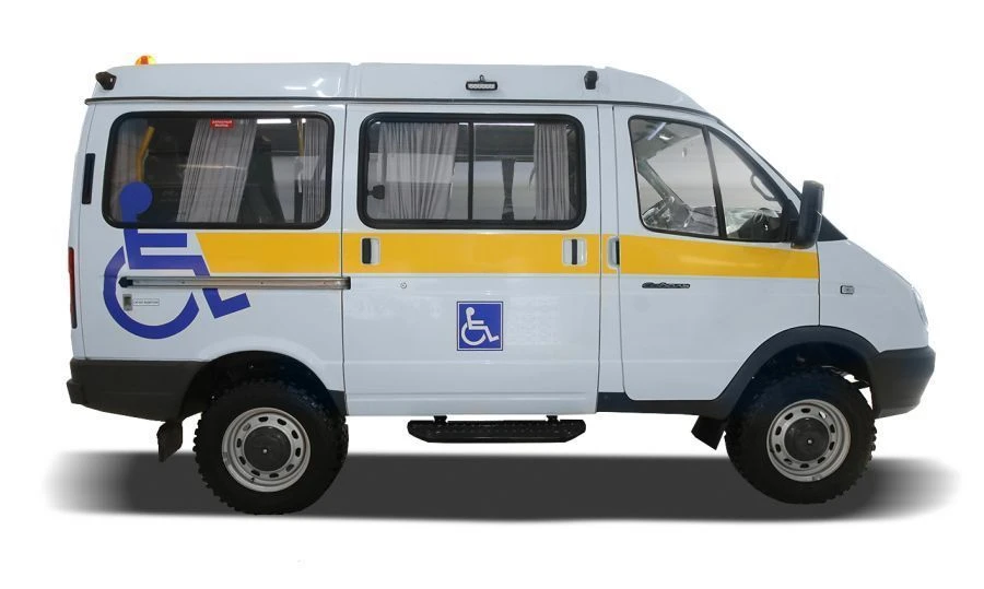 Specialized Vehicle for the Transportation of Disabled Persons, Type 38406A, Modification 384051, Category M2, M2G