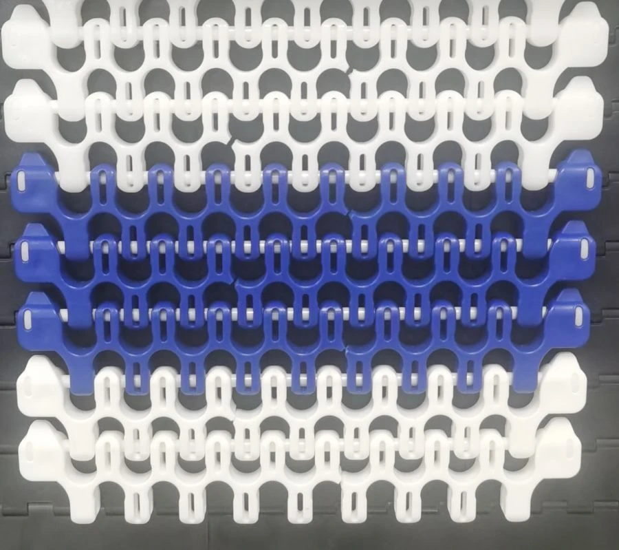 Modular Conveyor Belt ML101R PP (xx X xx mm; POM Pin; Clips)