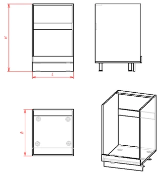 Household Appliance Cabinet SWBT.1 Series