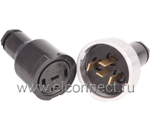 Industrial Cable Connector Plug and Socket IE9901A-I