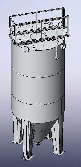 Continuous Self-Cleaning Sand Filter for Water Treatment