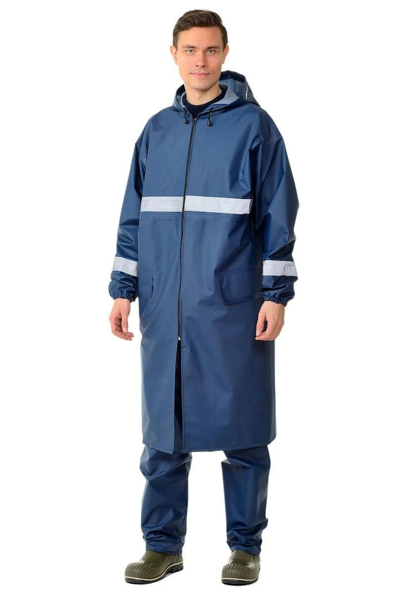 Waterproof Protective Raincoat "Gazprom