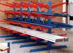 Cantilever Rack for Long Goods Storage - SCM Series