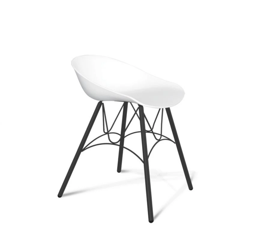 Sheffilton SHT-ST19/S100 Chair with Durable Polypropylene Seat