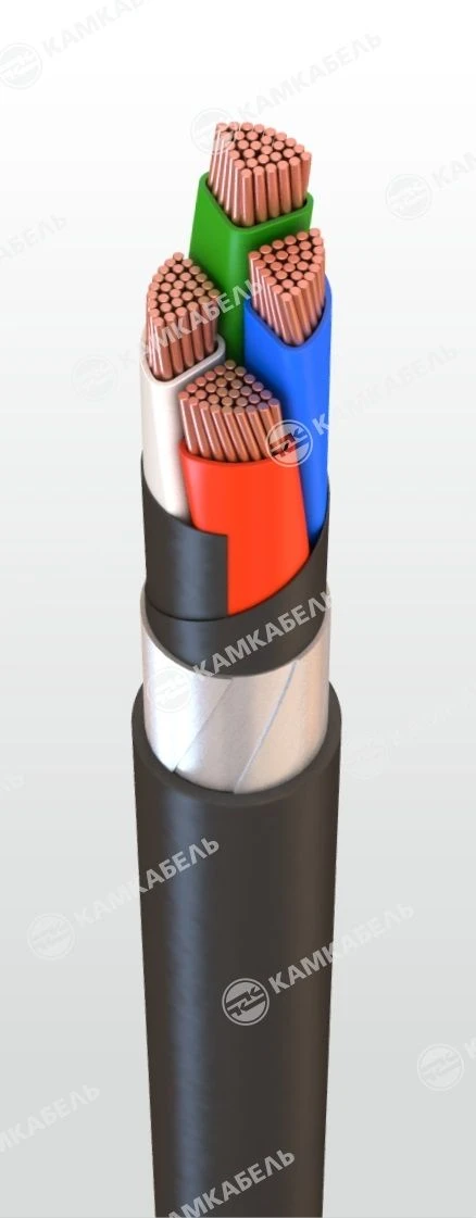 Low Fire Hazard Power Cable with Copper Conductors