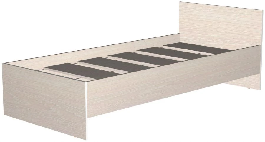 Single Bed with Orthopedic Base 900mm, 940x2040x700, 16mm MDF