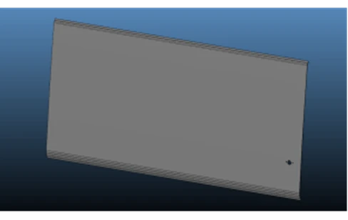 Medium Rear Panel for Vehicles 5299230-5402503-52/B