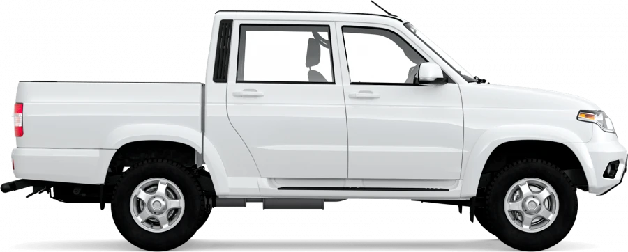 UAZ Pickup 23632-355-83 - Four-Door All-Wheel Drive Truck