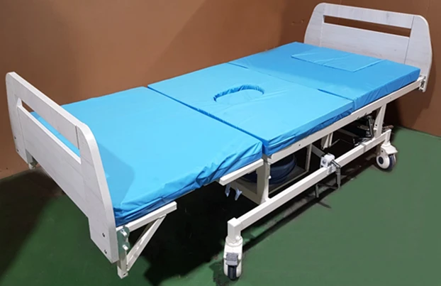 Functional Medical Bed with Retractable Toilet Device MVN Series