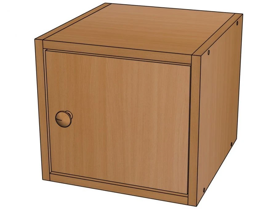 Sectional Wardrobe Top Shelf for Clothing Storage / Model SHD05