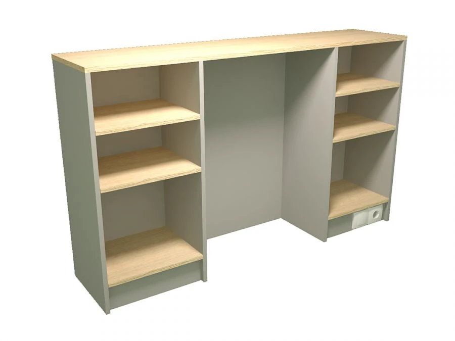 Document Storage Desk Extension NS-6