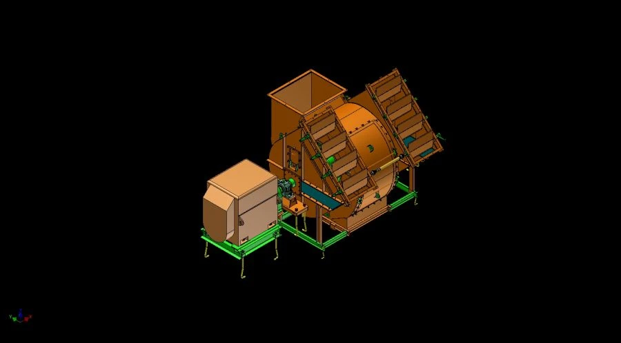 Centrifugal Fan Dх2БК for Boilers and Other Systems
