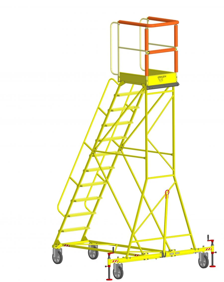Aviation Ladder AS-3.6-4 for Aircraft Maintenance