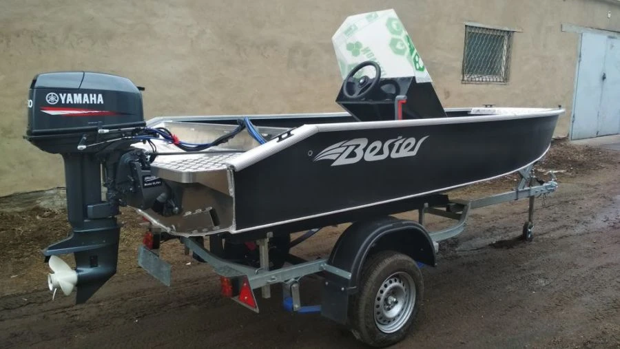 Aluminum Welded Motor Boat Bester-450
