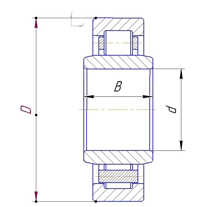 Rolling Bearing 86-2672944P1-TU 3900-A