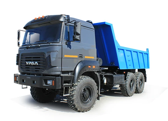 Ural 55571-82 Dump Truck for Bulk Cargo Transportation