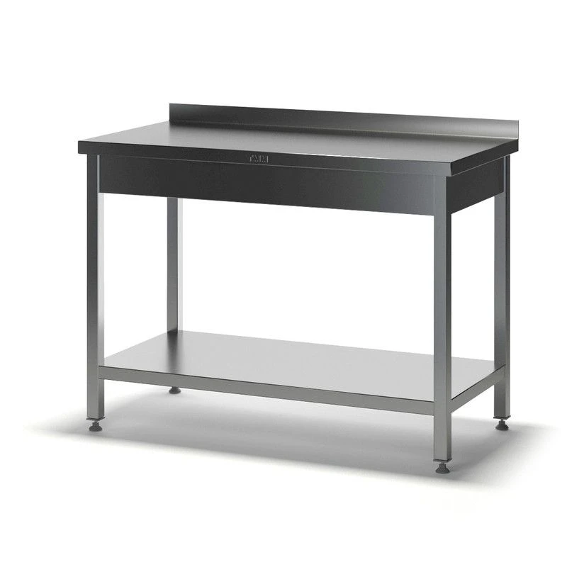 Stainless Steel Cutting Table with Edge - SRP-2