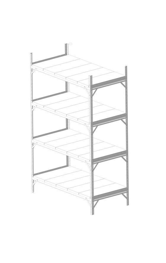 ST-300 Metal Shelving Rack 2000*1815*508 for Efficient Storage