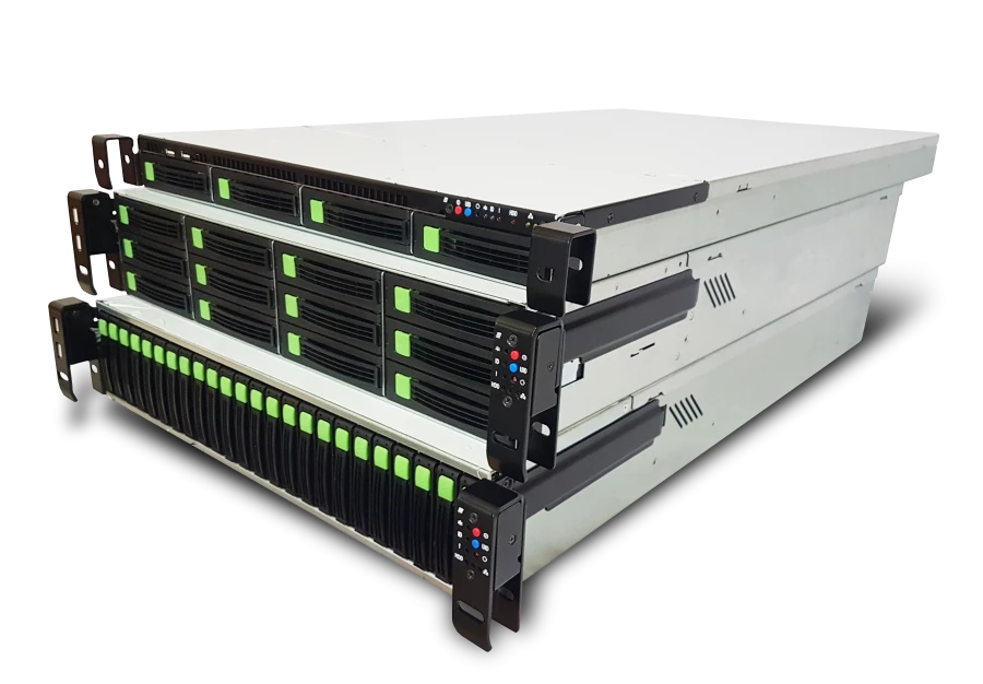 Rikor Series Server for Data Processing and Cloud Structures, Model R-S-H-CPU-D-M-PSU-C
