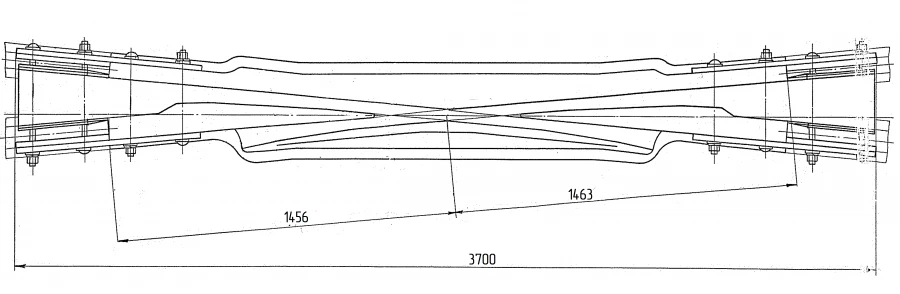 R65 Type Cross Joint 2/11 for Project SP 557