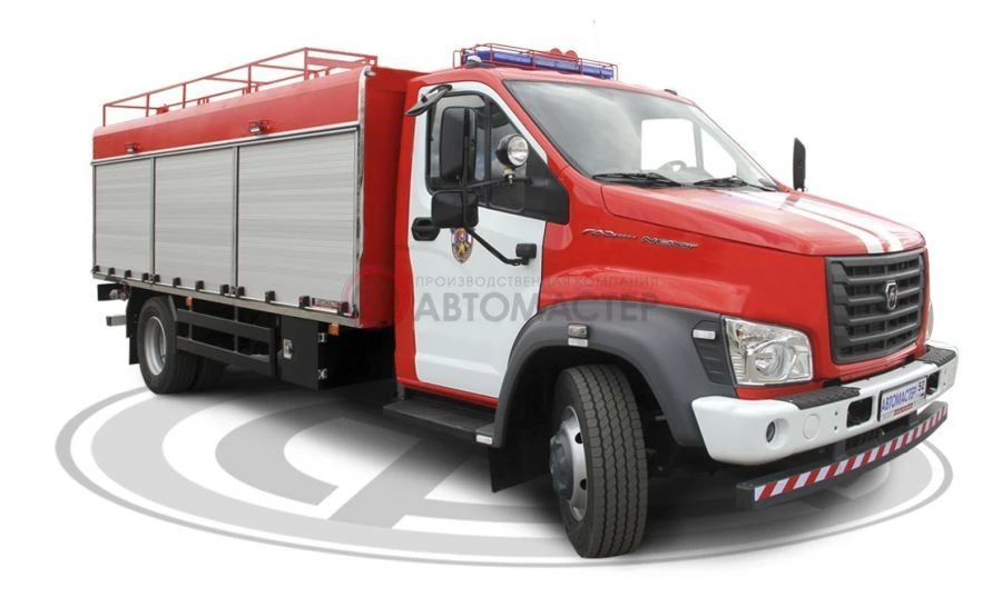 Fire Tanker 2322KD on GAZ C41RB3 Chassis