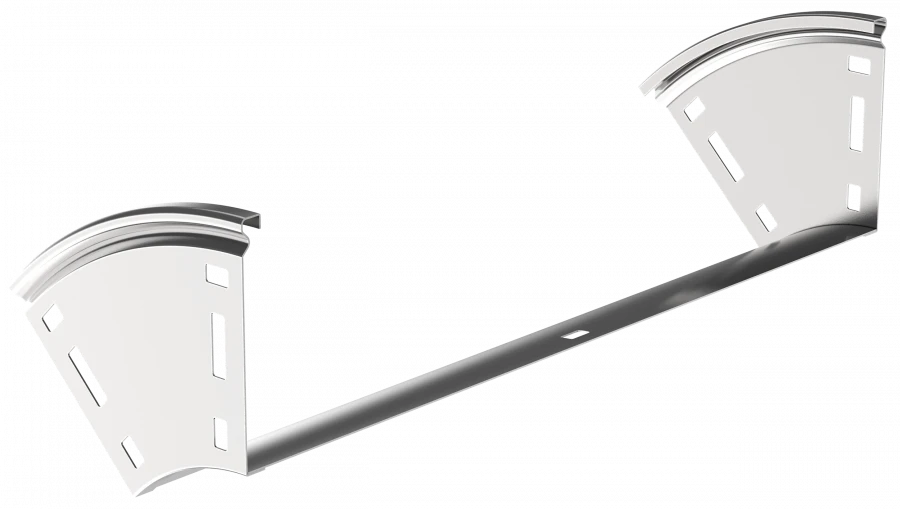 Smooth Vertical 45° Turn CPV41-0-45-100-400 ESCA for Cable Trays