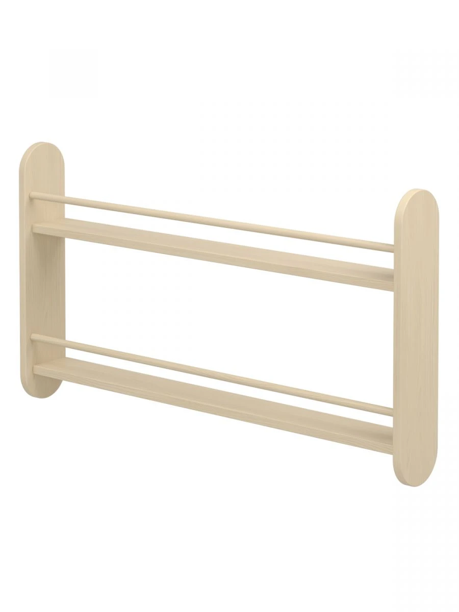 Spacious Two-Tier Wall Shelf 98x55 for Kids