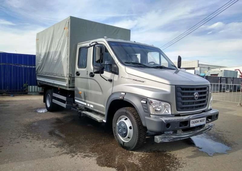 Cargo Truck with Spark Ignition (Platform Type), 47122 Modification on GAZ Chassis