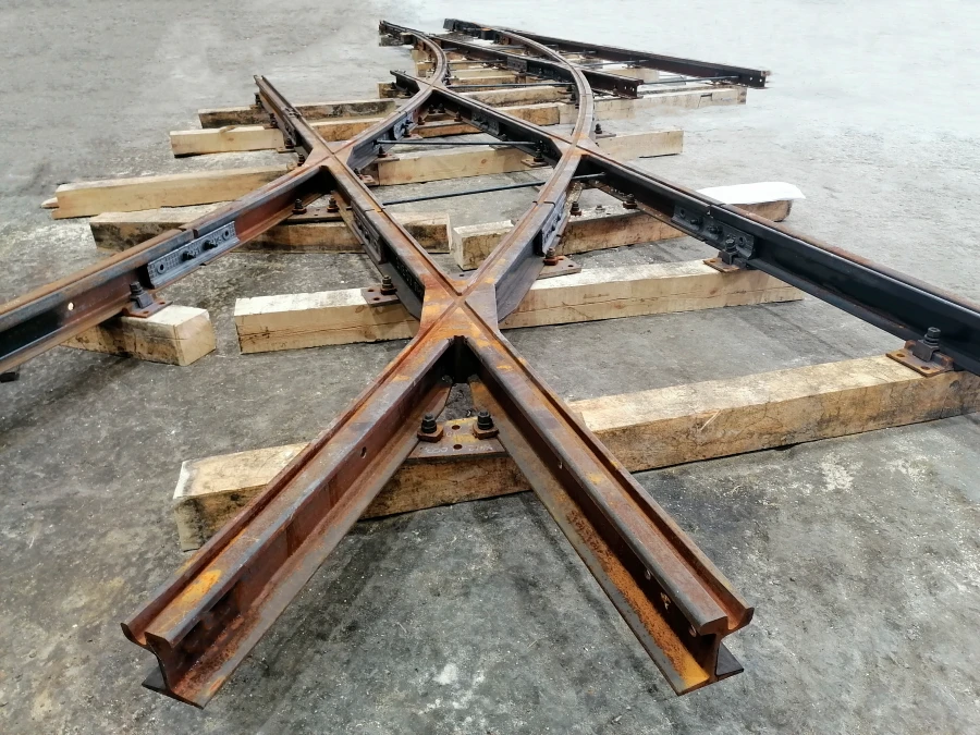 R30 Tram Switch with Flexible Blades for Track Transition 30330