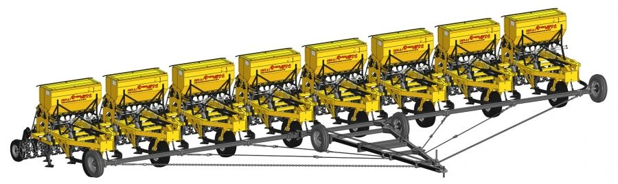 Modular Seed Cultivator Complex KSKP-2.1D 8 for Grain Crops