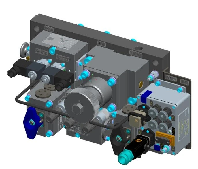 Compressed Air Parking Brake Control Block BCT 018-02