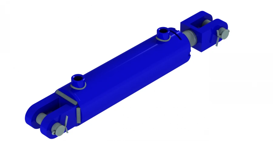 Hydraulic Cylinder 1254.00.00.00 (80x450-200 mm), 16 MPa