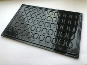 Disposable Immunological Polymer Plate 50 Wells (Black) M-07/2