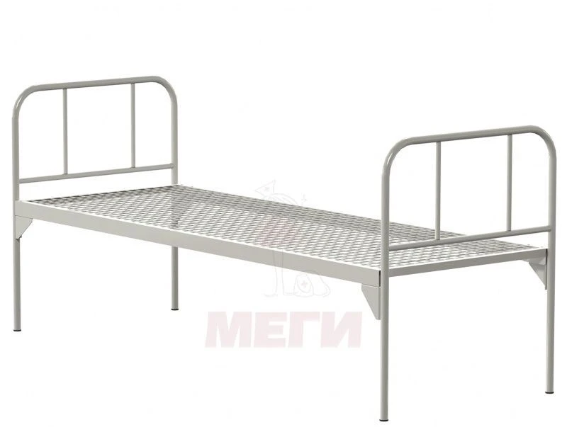 Single Hospital Bed KFO-01-MSK (MSK-106) with Metal Backs