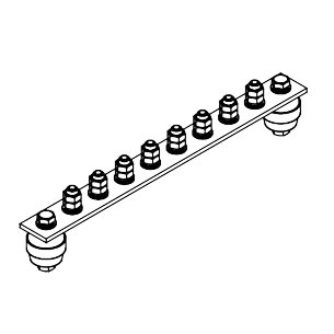 Main Grounding Bus GZSH.02-430.300.8M8-ML