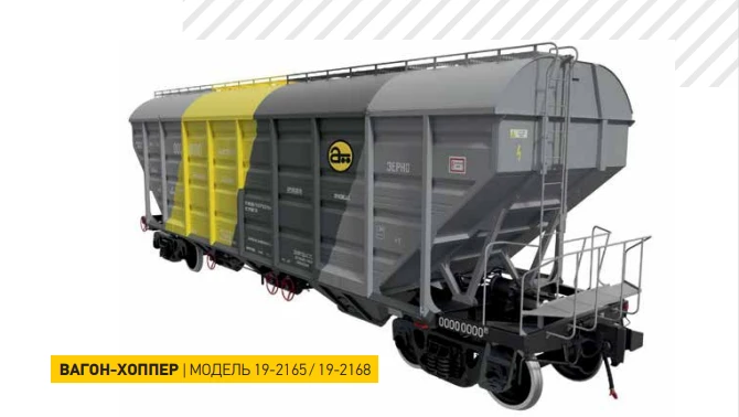 Hopper Car Model 19-2165/19-2168 for Bulk Transport