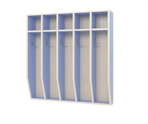 Wall-Mounted Towel Rack 5 Sections