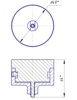 Intervertebral Insert Filling Stand for Medical Use