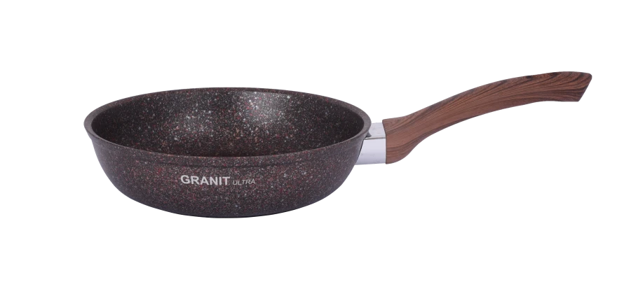 220mm Aluminum Non-Stick Frying Pan with Removable Handle - Kukmara