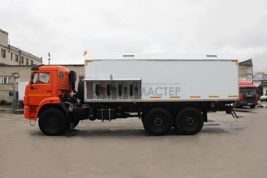Specialized Truck Van EX/III 578284 on KAMAZ 5350-D5 Chassis
