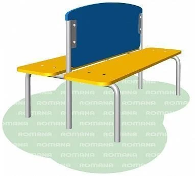 Outdoor Rest Area Bench Romana 302.07.00