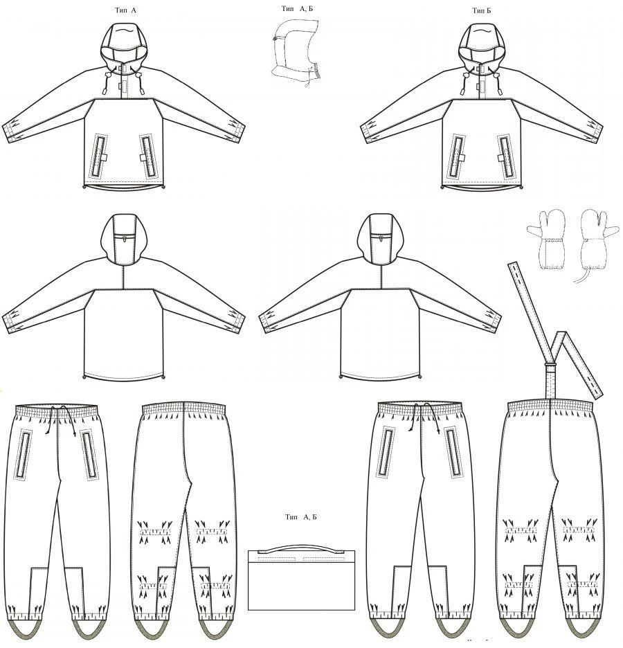Weather-resistant Suit (Jacket and Pants) for Special Forces Personnel