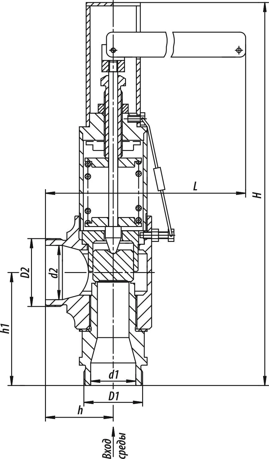 Direct-acting Safety Valve 17с-1-3