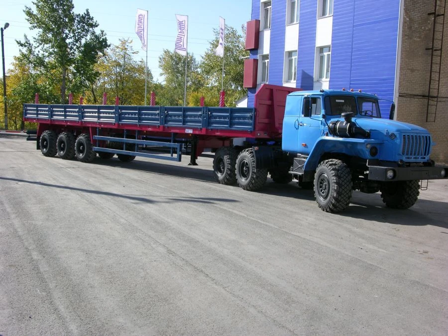 Politrans 94171-0000020 Semi-Trailer with Metal Platform
