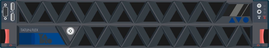 Economical Single-Controller Corporate Data Storage System YADRO TATLIN.FLEX.ONE