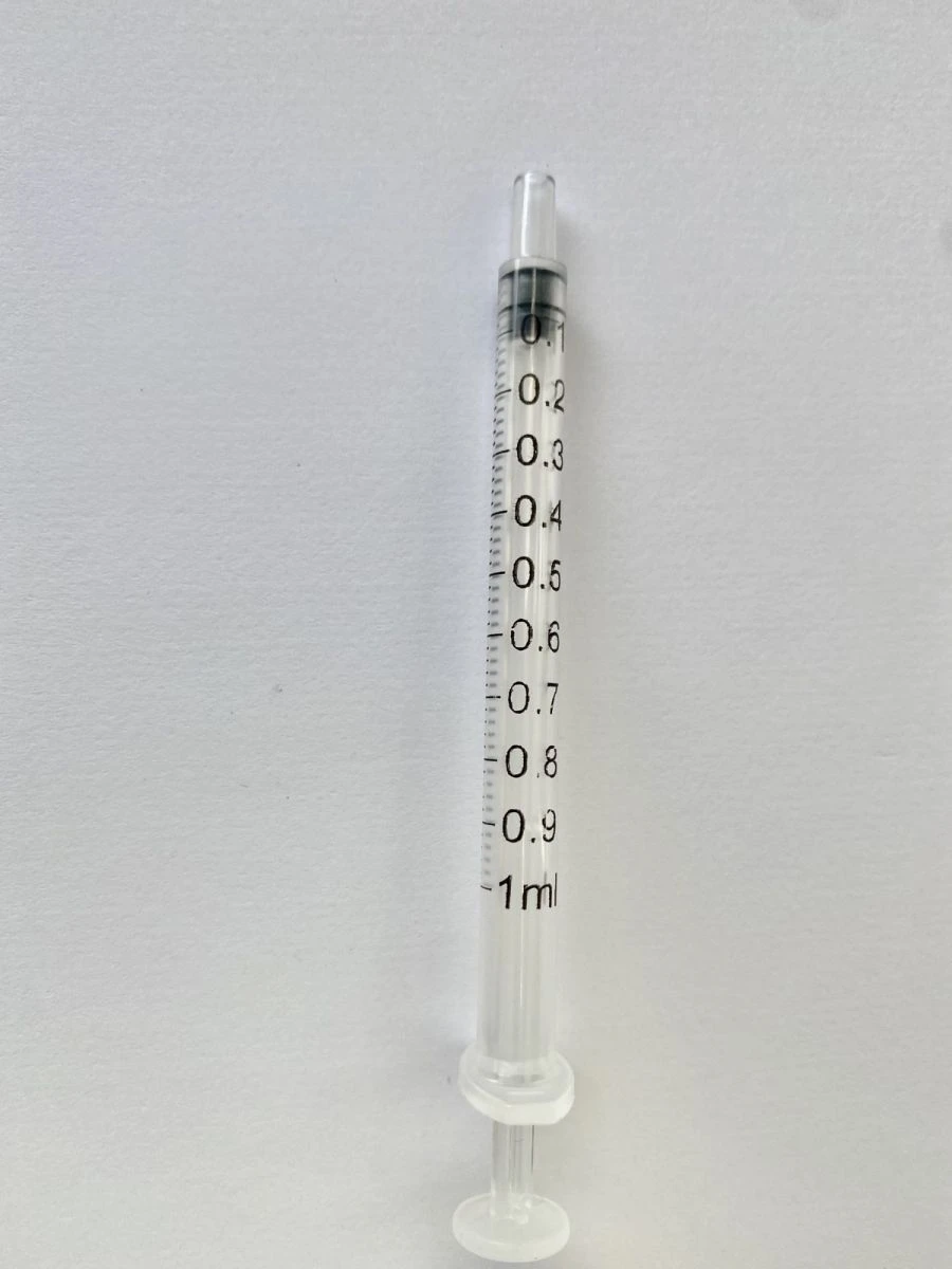 Sterile Single-Use Luer Lock 3-Part Injection Syringes