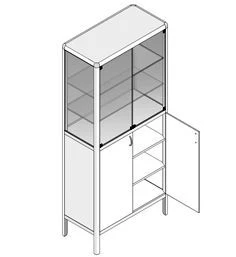 Medical Storage Cabinet MA-14