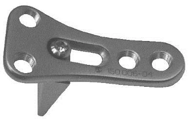 Medial Plate for Osteotomy with 4 Holes (Square 6...10mm)