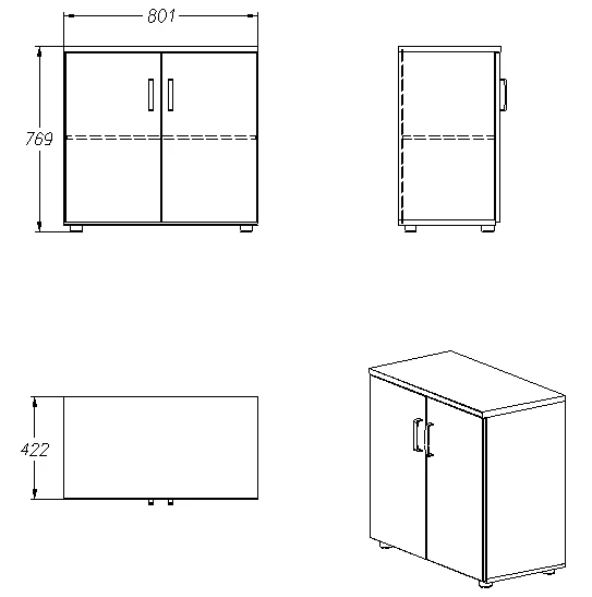 Dish Dryer for Dish Storage, Series SP.1