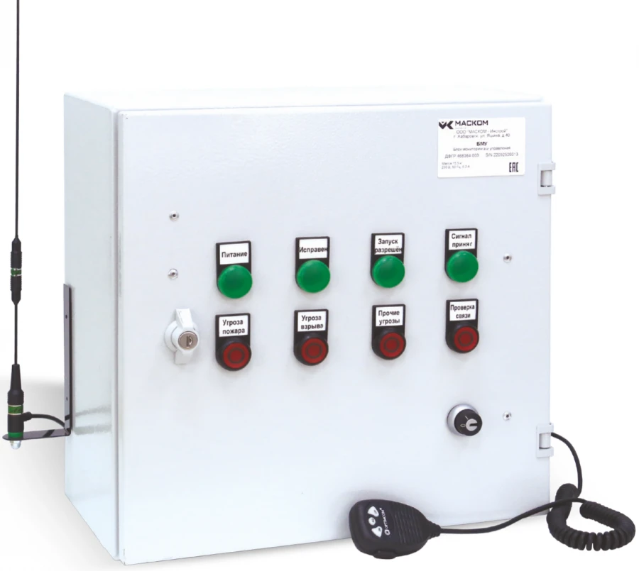 Monitoring and Control Unit PGM BMU